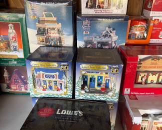 Lowe's Christmas houses