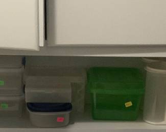Food storage w/ lids