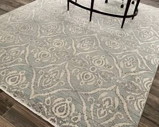 Delicate Katherine Grey & Ivory Rug