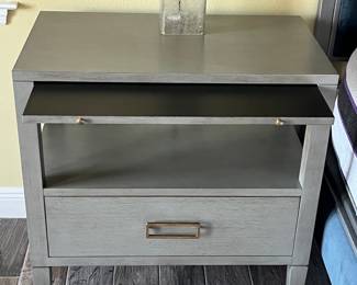 Kendall Camino Grey 1 Drawer Nightstand