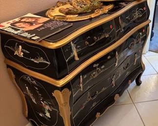 Black and Gold Chest