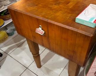 kitchen chopping block