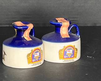 BRITISH NAVY PUSSER'S RUM CONTAINERS