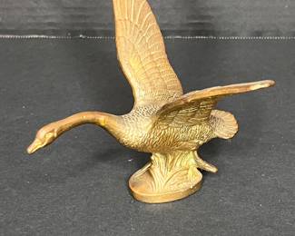 BRASS CANADIAN GOOSE