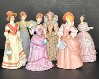 LENOX FASHIONS OF HISTORY FIGURINES