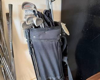 More Golf Clubs and Bag