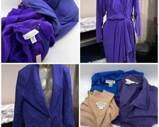 (2) Silk Shirts, Dress, & Jacket
