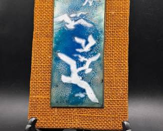 Robbie Beck Enamel Tile
