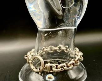 Sterling Silver Chunky Chain Bracelet
