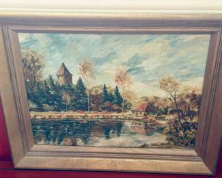 Unsigned Painting Landscape
