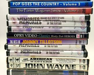 (14) Country DVDs

