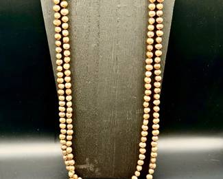 Long Pearl Necklace

