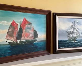 High Seas Oil Paintings