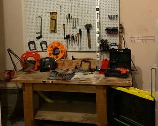 Tool Bench And Tools