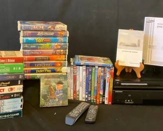 Samsung DVD VHS Player And Naxa DVD Player