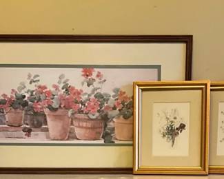 Floral Watercolor Prints