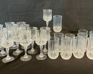 Cristal DArques Durand Longchamp Glasses
