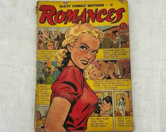 Giant Comics Editions Romances Issue No. 15  Rare Golden Age Comic
