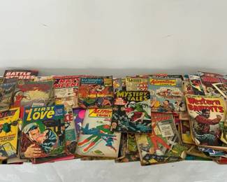 Huge Golden Silver Age Comic Book Lot  DC, Whitman, Gold Key, ETC