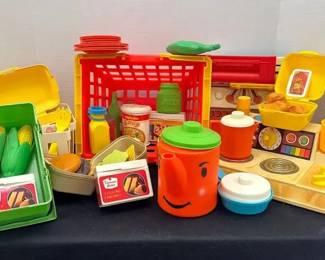 Fischer Price Vintage Kitchen Toys, Word Typewriter 