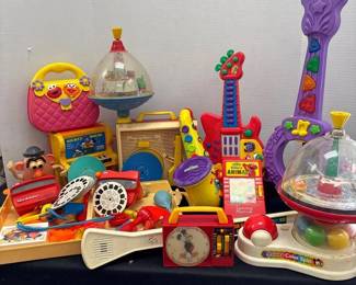 Vintage FischerPrice, Disney Toys And More