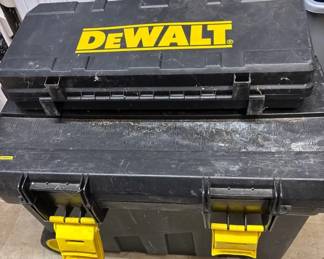DeWalt Reciprocating Saw and Tool Box