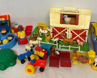 Vintage Fisher Price Little Tikes Toys