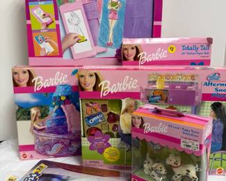 Barbie Activity Sets, New in Box