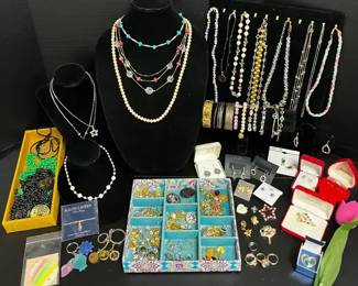 Large Lot of Costume Jewelry