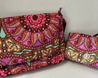 Vera Bradley Purse And Computer Bag