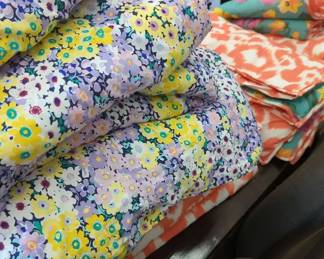 Queen Sized Pottery Barn and Kate Spade Bedding