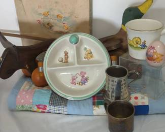 Vintage Baby Quilt And More