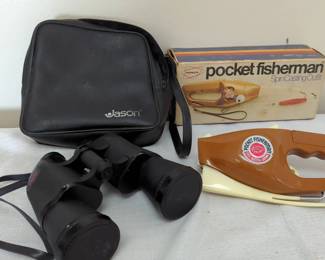 Jason Brand Binoculars And Pocket Fisherman 