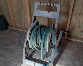 P108 - $10. Hose on Reel. 