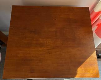 P115 - $40. Side Table Measures 17.5" x 15.5" x 23" tall. 