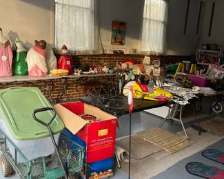 Garage Overview - Come to shop these items!