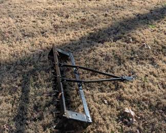 P113 - $50. Pull Behind Lawn Aerator