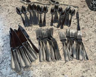 P49 - $65. Onieda Stainless Flatware. 