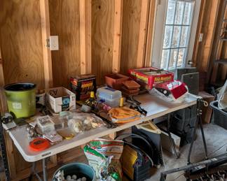 Lots of Garage / Shed items to shop when you come!