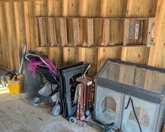 Lots of Garage / Shed items to shop when you come!