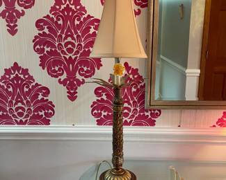 P54 - $15. Single Lamp. Measures 33” tall.