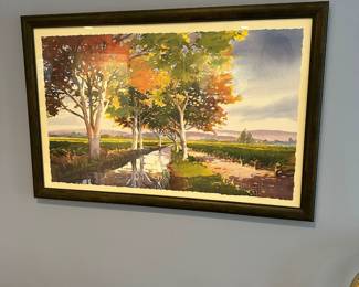 P58 - $15. Framed Print. Measures 32” wide x 21” tall.