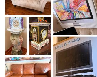 White Beige Tropical Villa Photo Collage Instagram Post