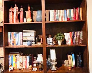 Books and decor