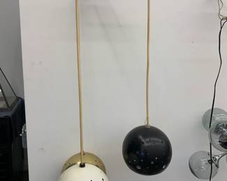 Lightolier vintage hanging light.