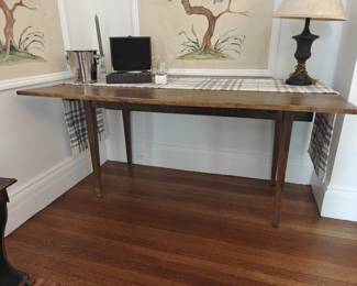 011 – Pine Drop Leaf Table
  Open – 60 x 40 x 29.5
  Closed – 60 x 21.5 x 29.5