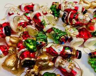 Collection of Vintage HandBlown Christmas Ornaments