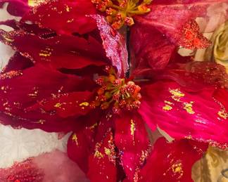 Tons of Vintage Christmas. Ornaments most from Jim Durio Florist 