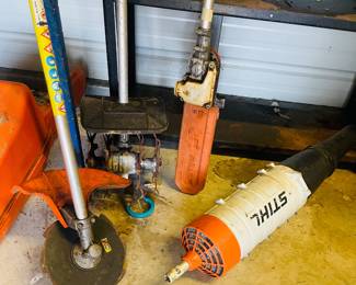 Several Stihl Attachments for Stihl Weedeater 
