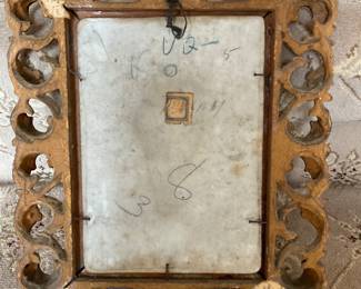 Painted porcelain after Rafael “Madonna of the Goldfinch”